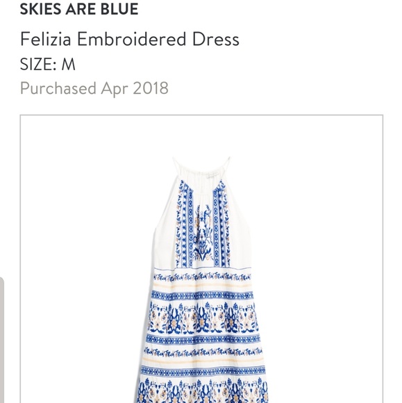 Skies are Blue- Stitch Fix Dress - Picture 4 of 4